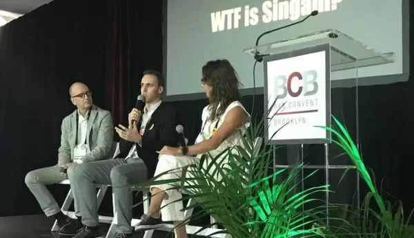 Soderbergh, Granier y Mix participaron en un panel en el programa Bar Convent Brooklyn "WTF is Singani: Bringing the Newest Spirit Category to the US".