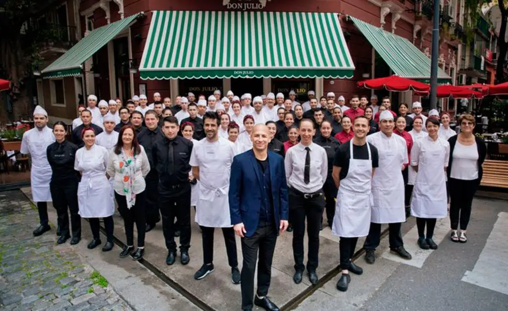 Don Julio, El restaurante de carnes