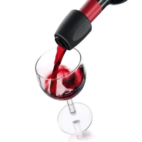 Servidor de vino negro (PVC)