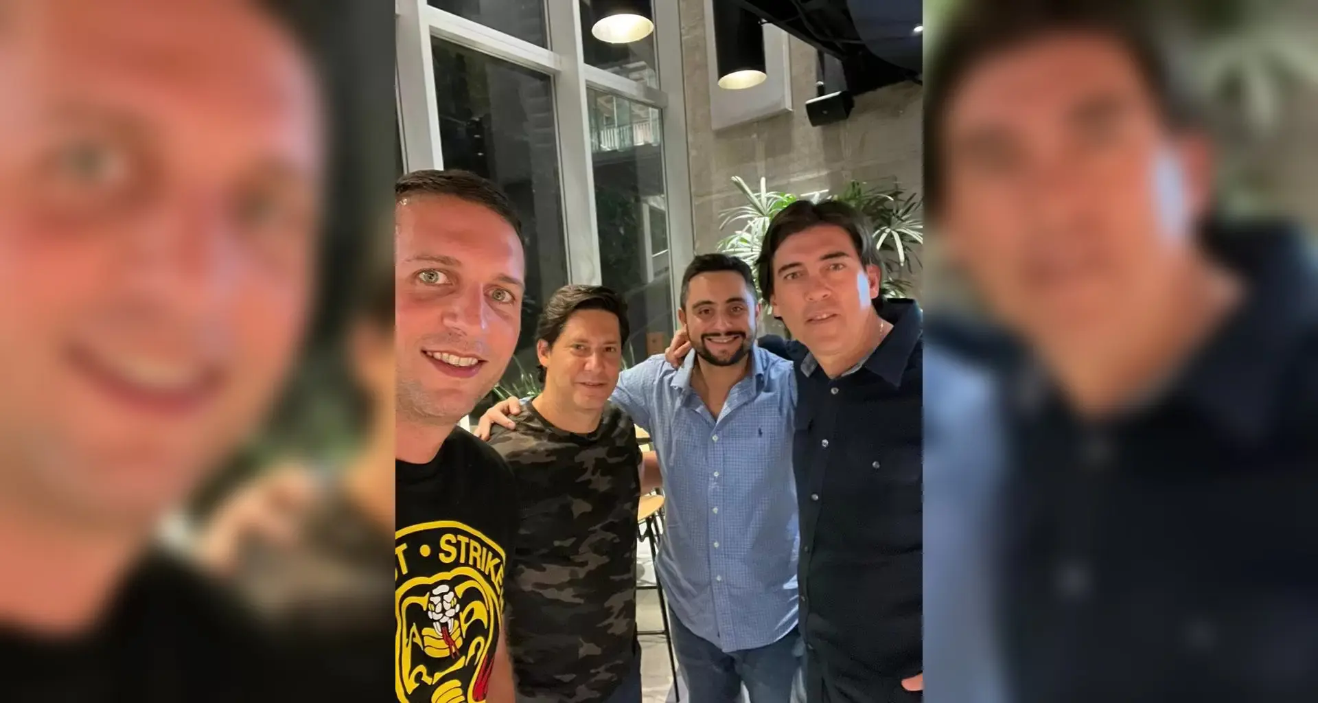 Mauricio Zamora en Buenos Aires en un evento de vinos