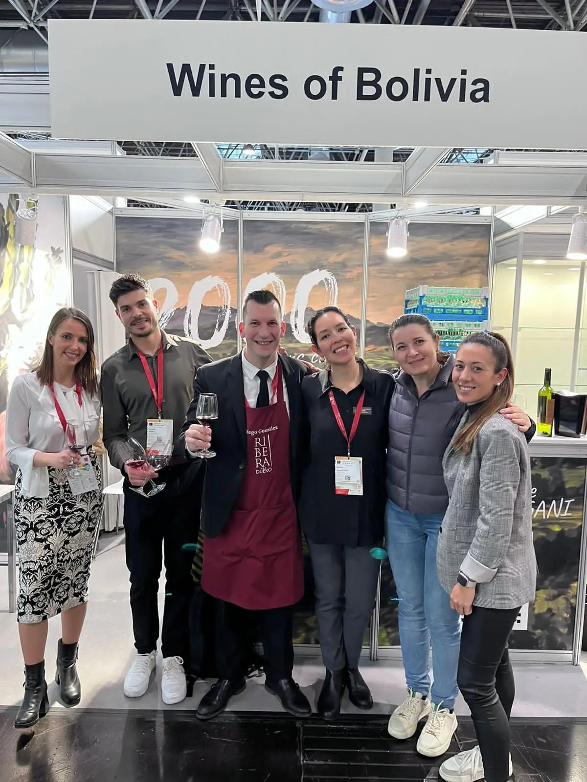 Dusseldorf impresionados con los vinos de Bolivia