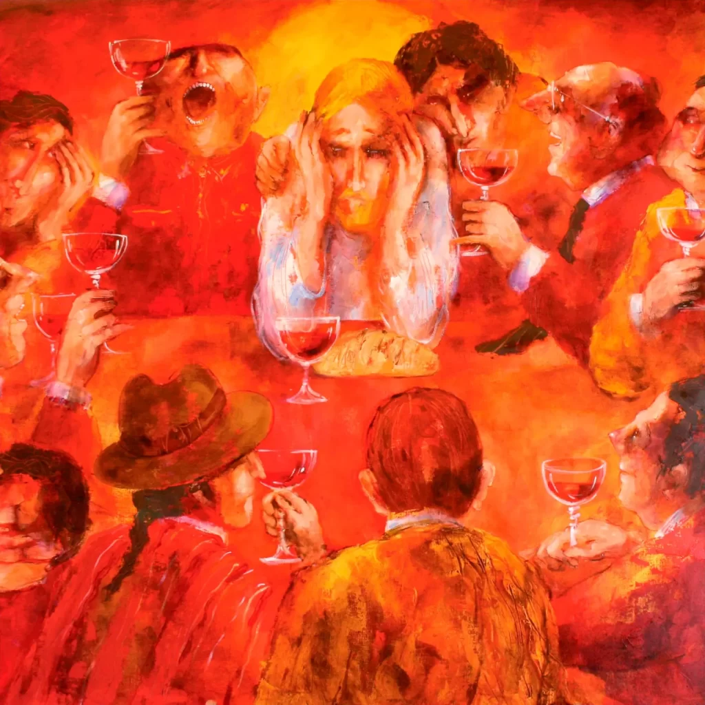 En El Arte y el Vino I estuvo presente Ejti Stih, genial compositora de los colores con la realidad. Escribinos al mail para recibir el ebook.