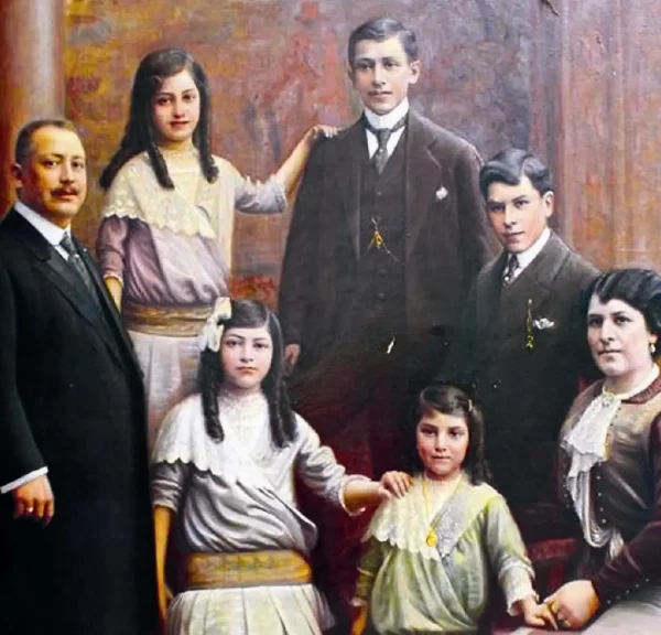 La familia de Patiño, el rey del estaño y accionista mayoritario en la SAGIC.