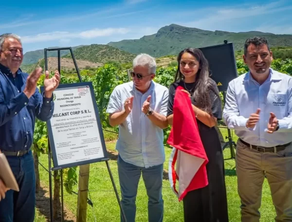 El Concejo Municipal de Tarija reconoció a Aranjuez como fundador de la cepa Tannat en Bolivia.