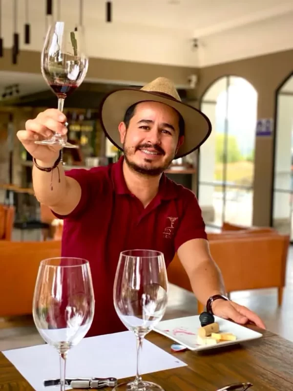 Gerardo Aguirre en su lugar ideal.