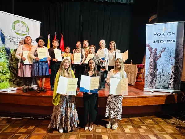 Las mujeres de Cinti liderando la preservación y puesta en valor de las viñas viejas.