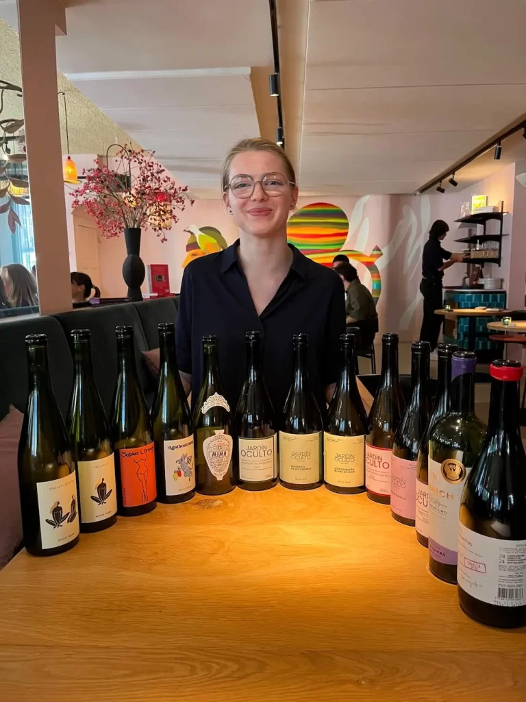 La cata con viñas antiguas en el restaurante Nazka en Holanda.