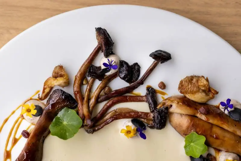 El menú cambia con la estación y los productos disponibles.