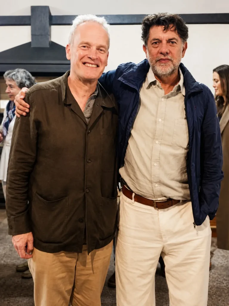 Tim Atkin durante su visita a Tarija